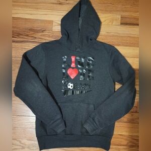 Bella + Canvas Fleece Lined Live Love Soccer Hoodie